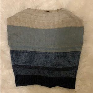 Ann taylor factory blue strip sweater